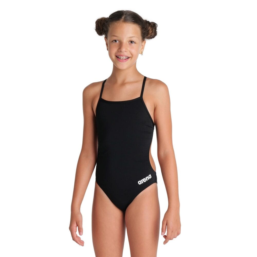 Arena Girl's Solid Team Challenge Swimsuit - Image 2