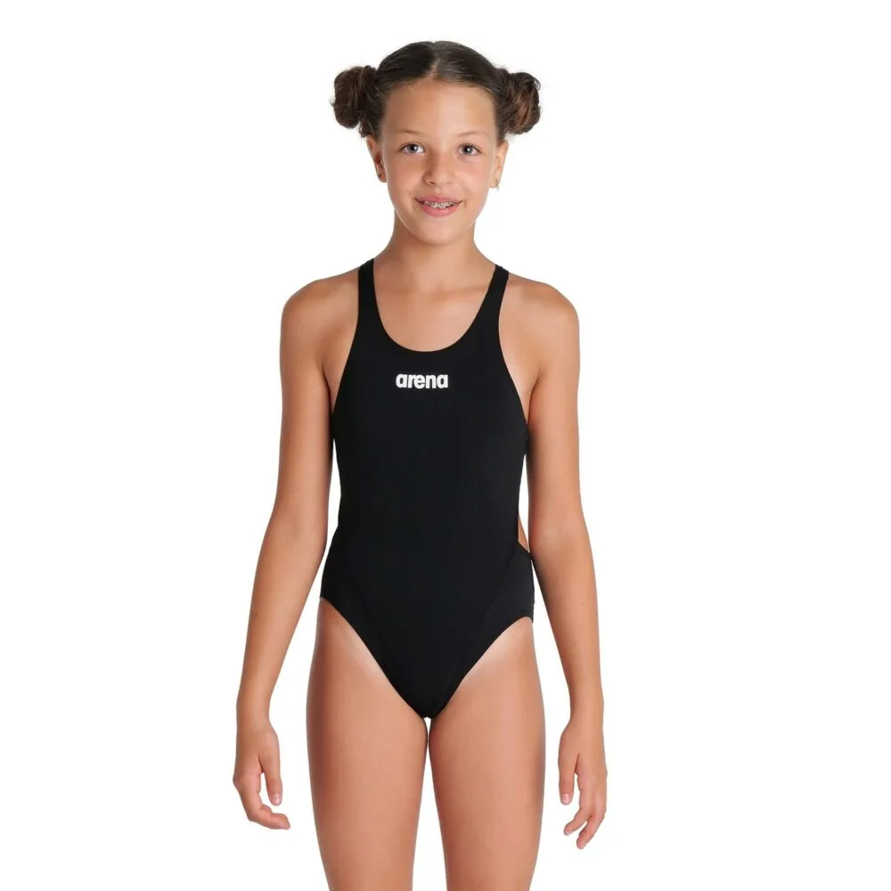 Arena Girl's Team Tech Solid Swimsuit