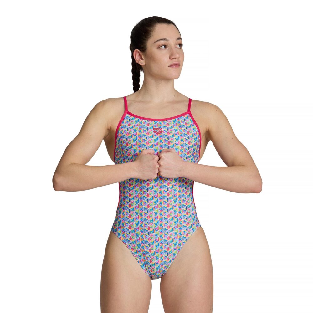 Arena Women's Starfish Lace Back Swimsuit