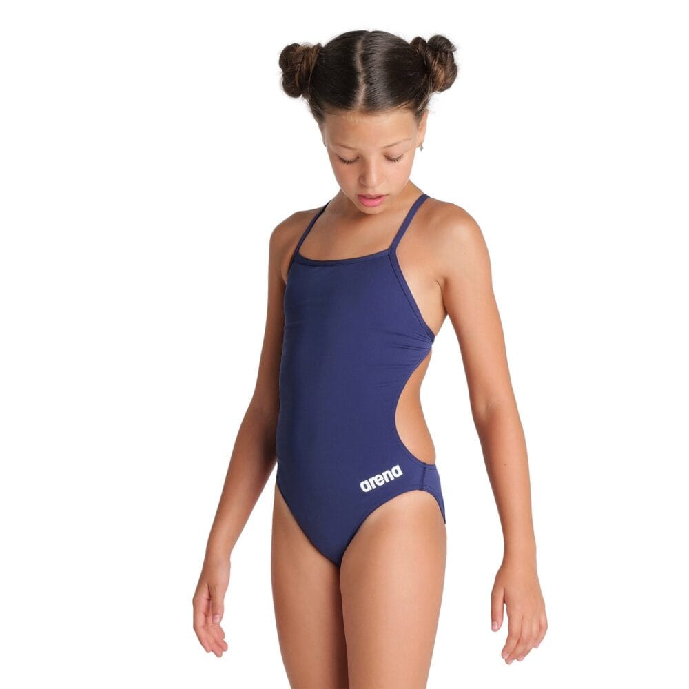 Arena Girl's Solid Team Challenge Swimsuit - Image 5