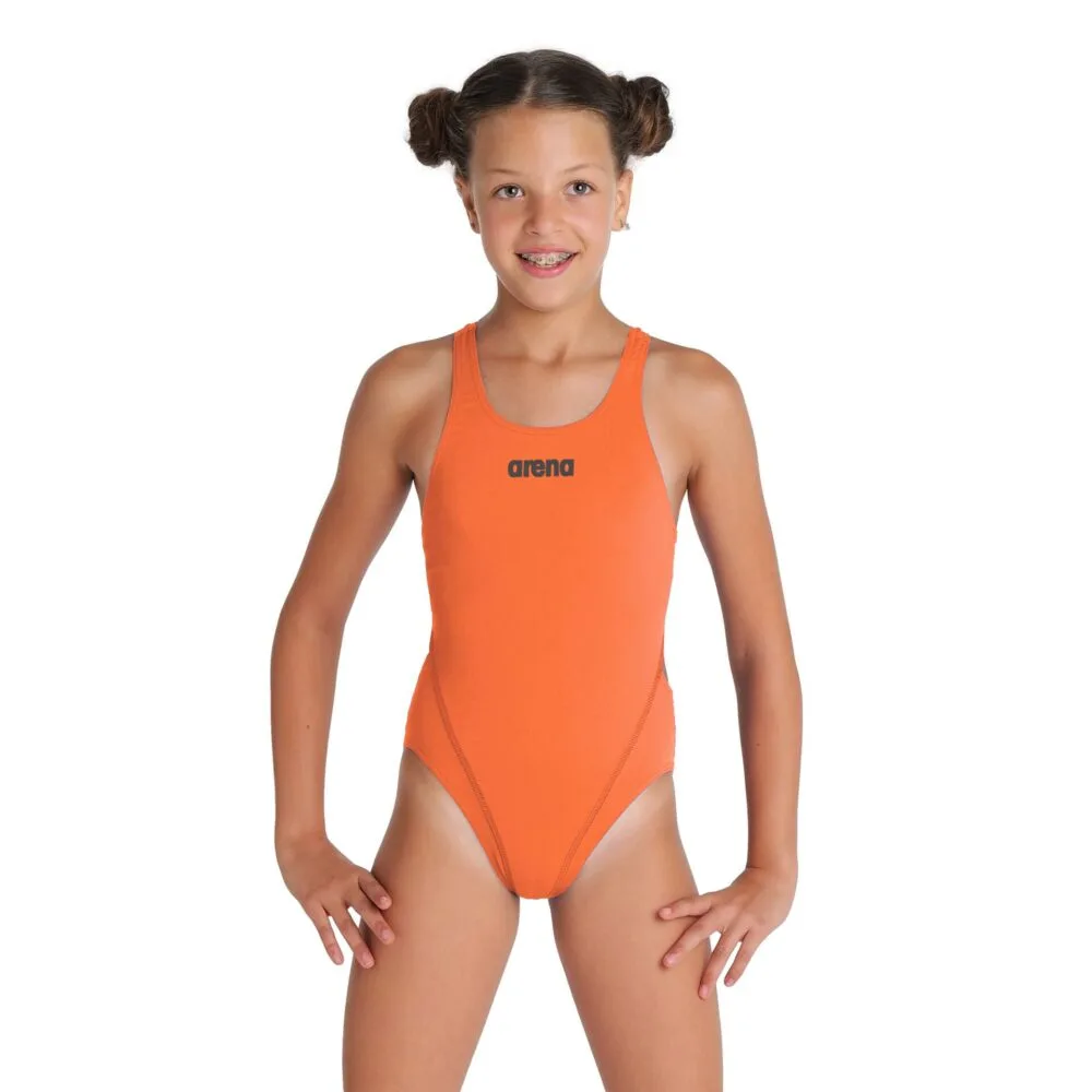 Arena Girl's Team Tech Solid Swimsuit - Image 3