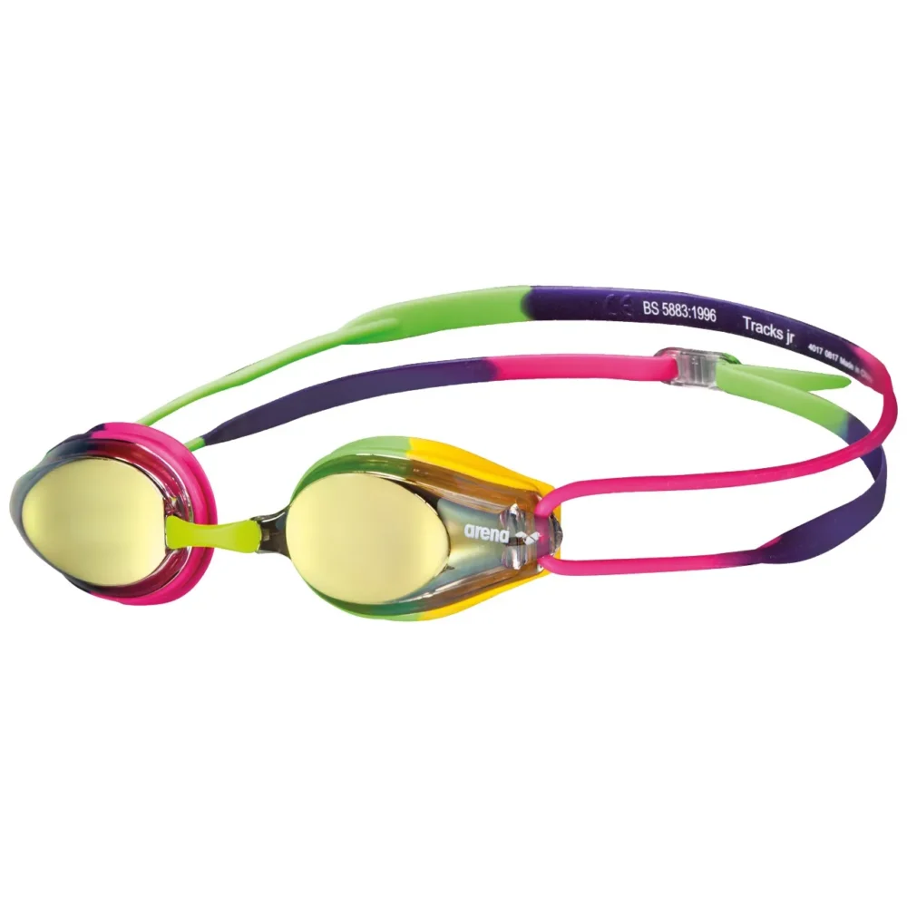 Arena Junior Tracks Mirror Racing Goggles - Image 3