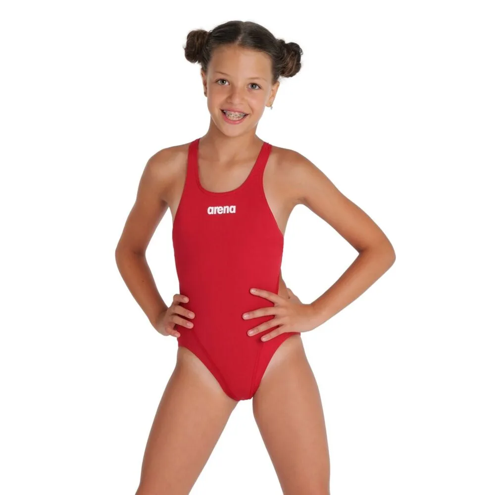 Arena Girl's Team Tech Solid Swimsuit - Image 5