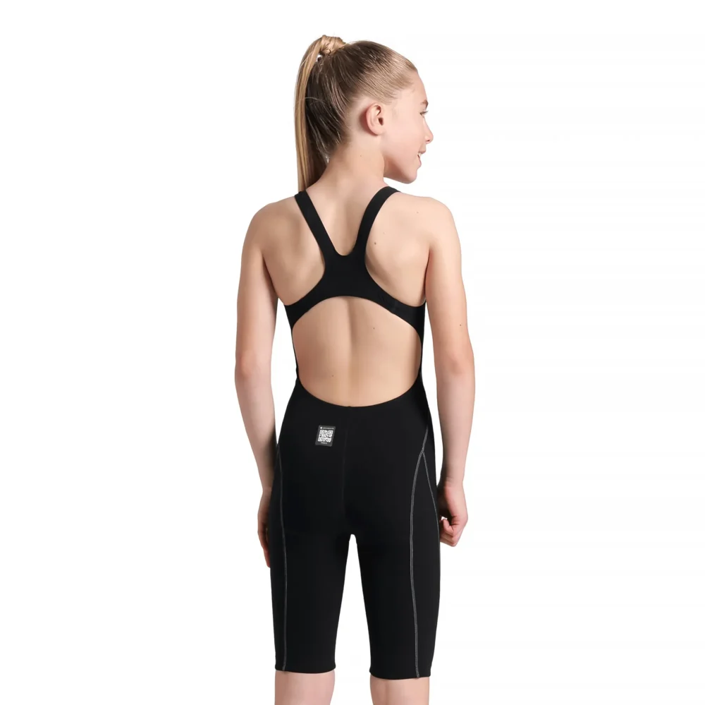 Arena Girls Powerskin Impulso Junior Full Body Short Leg Open Back - Image 3