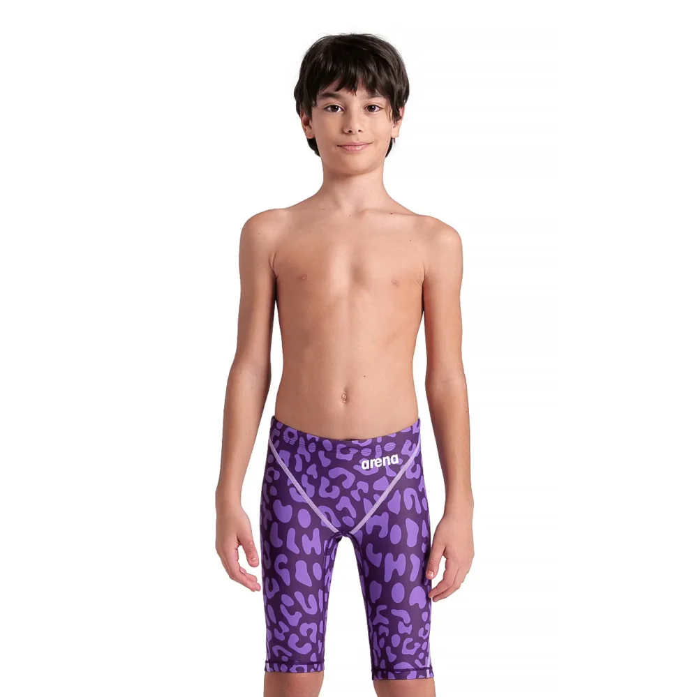 Arena Boy's Powerskin ST Next Junior Jammer LE Leopard