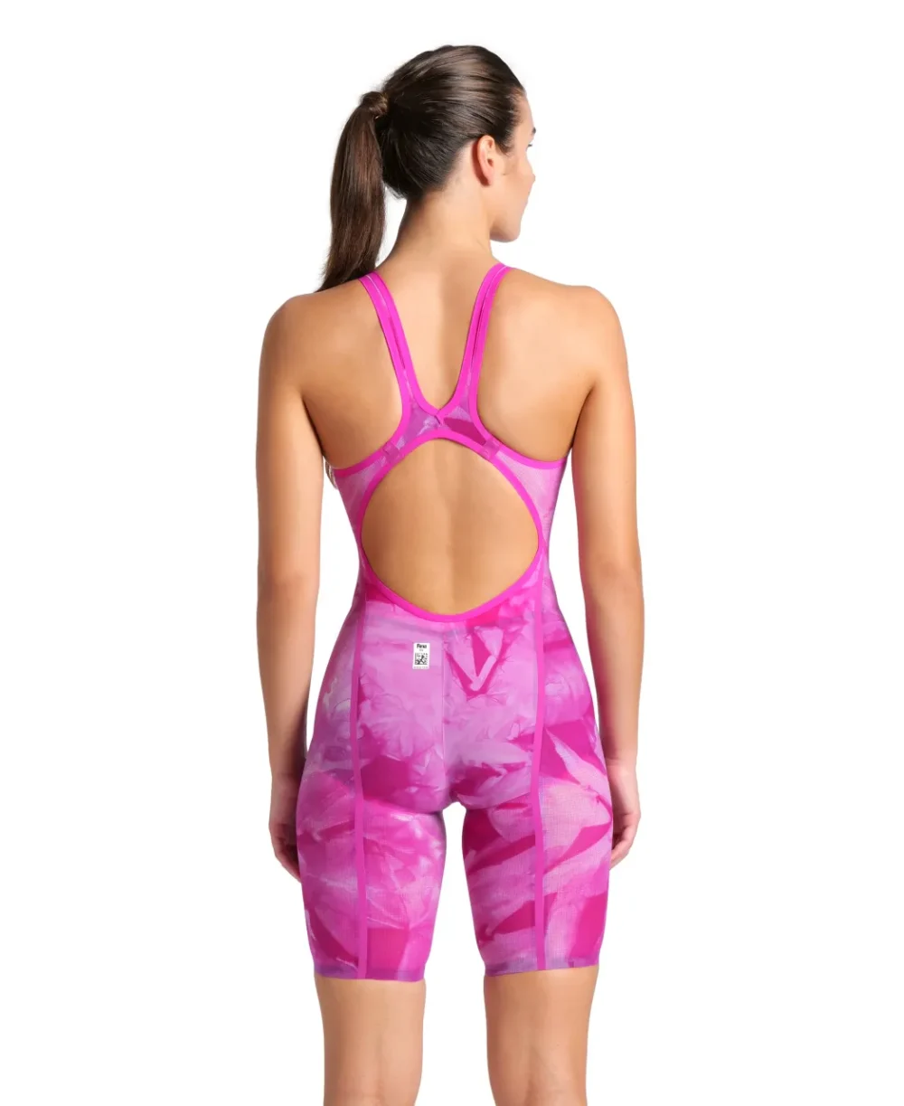 Arena Women's Carbon Glide Full Body Short Leg Open Back Limited Edition Tie-Dye - Image 3