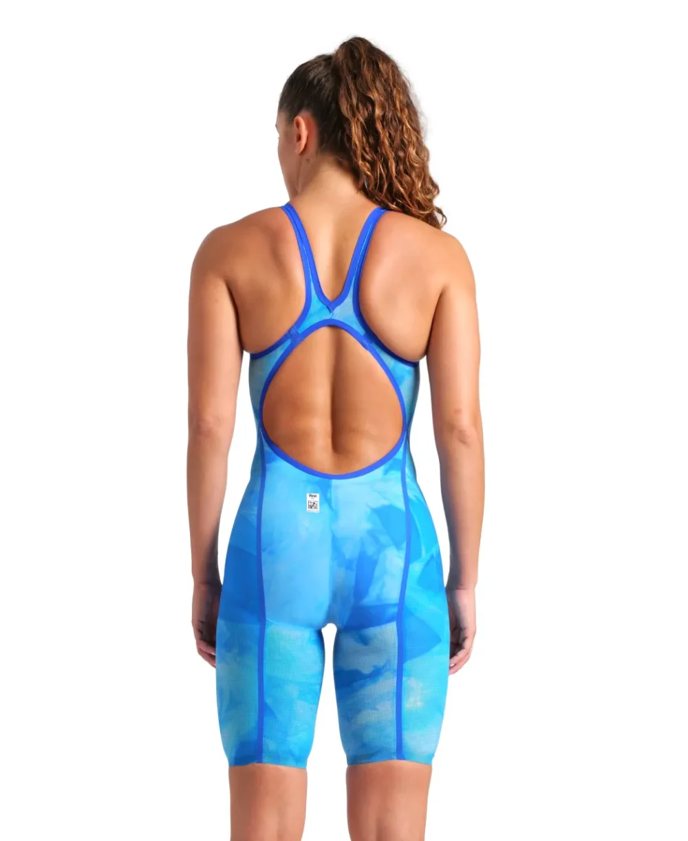 Arena Women's Carbon Glide Full Body Short Leg Open Back Limited Edition Tie-Dye - Image 8