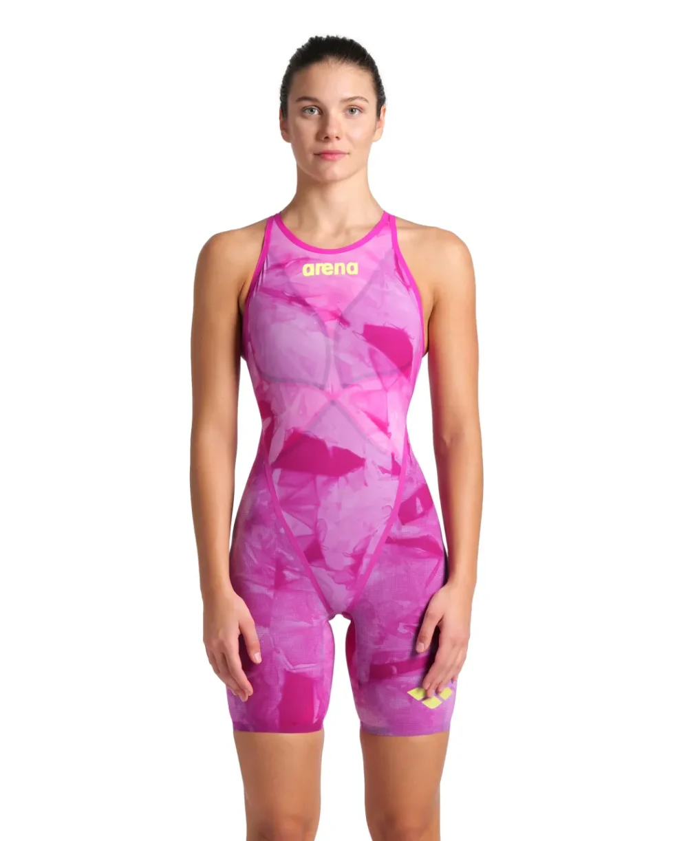 Arena Women's Carbon Glide Full Body Short Leg Close Back Limited Edition Tie-Dye - Image 2
