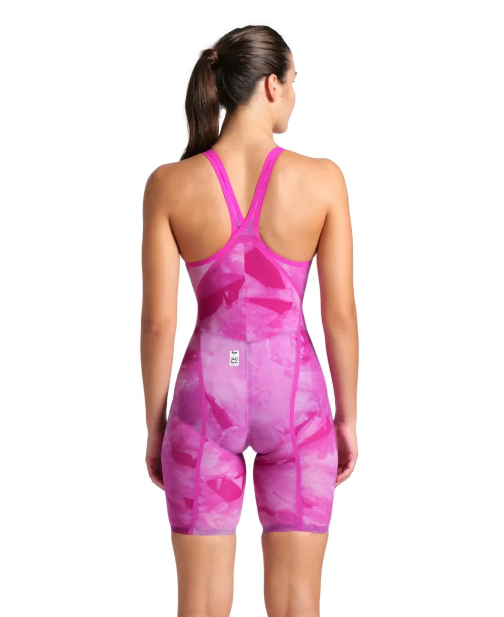 Arena Women's Carbon Glide Full Body Short Leg Close Back Limited Edition Tie-Dye - Image 4