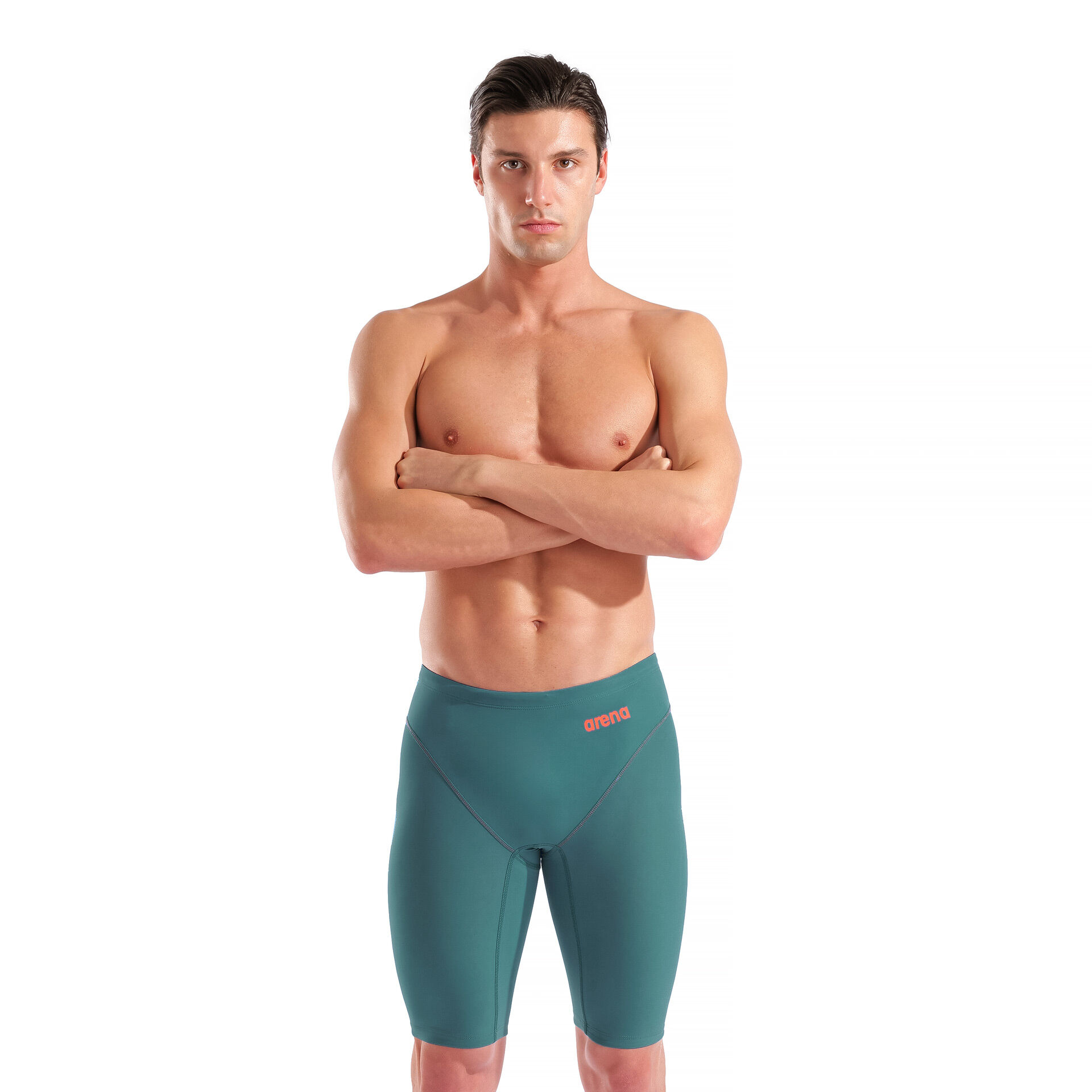 Arena Men's Powerskin Impulso Jade Aura Limited Edition Jammer
