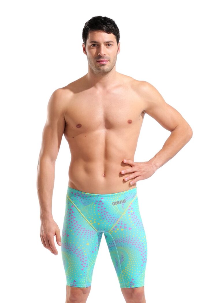 Arena Men's ST Next Fireflow/Seaglass Limited Edition Jammer