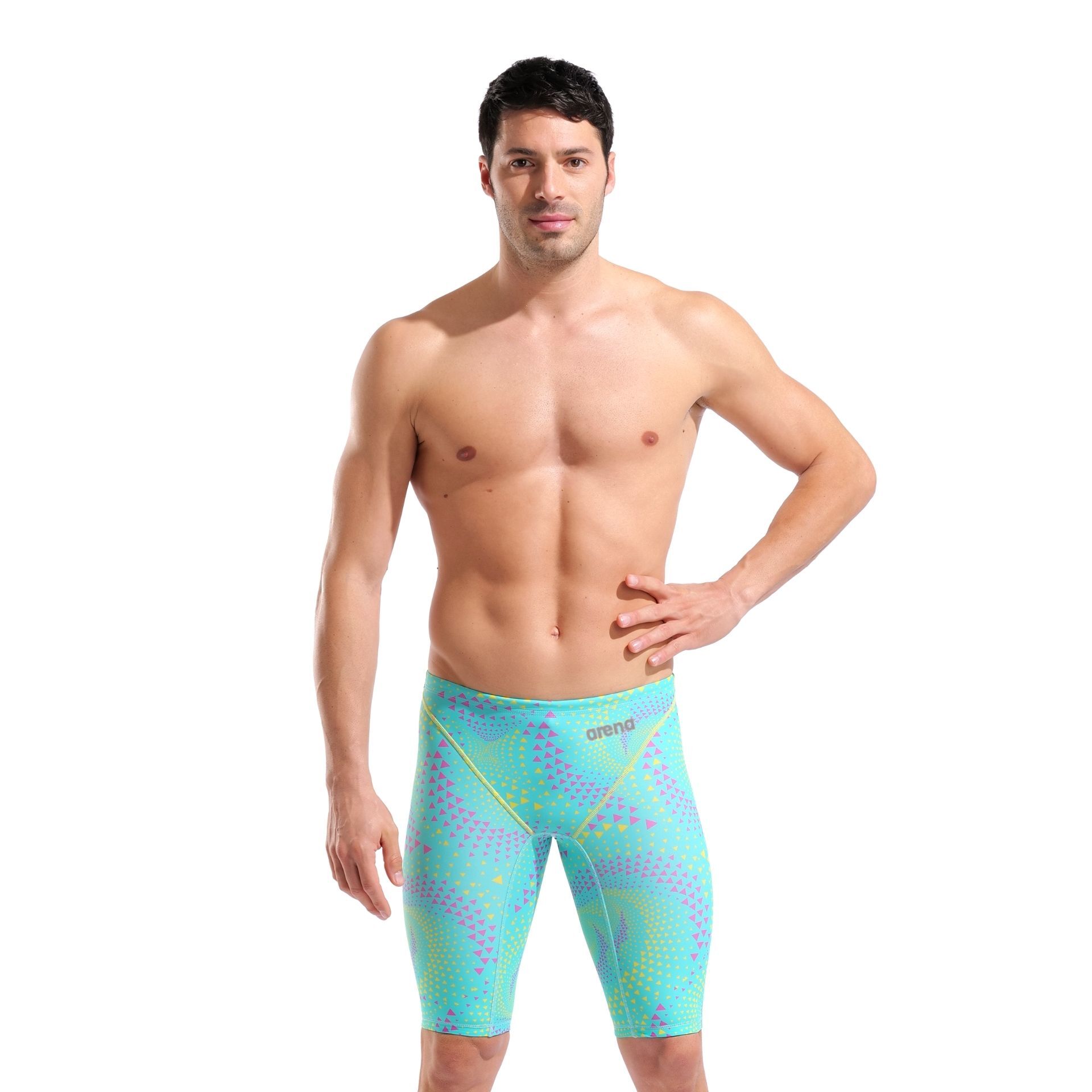 Arena Men's ST Next Fireflow/Seaglass Limited Edition Jammer